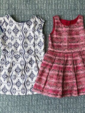 Genuine Kids by OshKosh Girls Dresses, size 3t, sold as a SET (2 pieces)